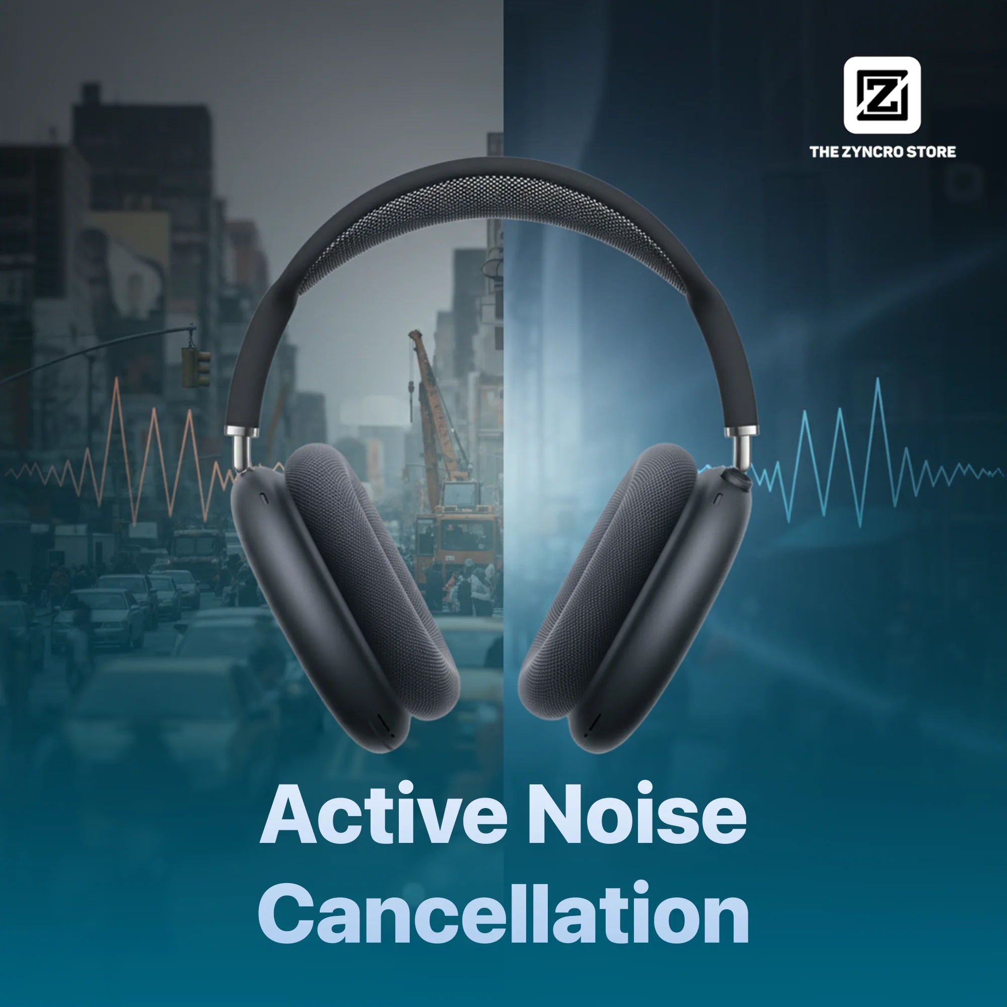 Zyncpods Max Wireless Over-Ear Headphones